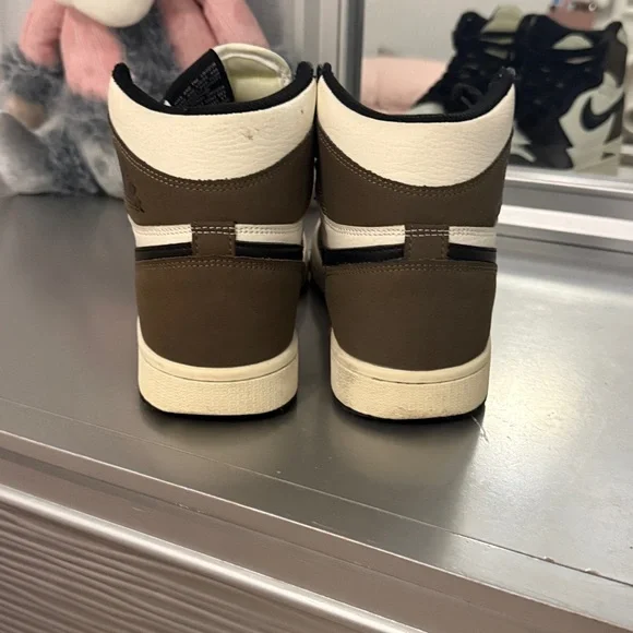 Air Jordan Black and Brown Sneakers - Picture 3 of 5